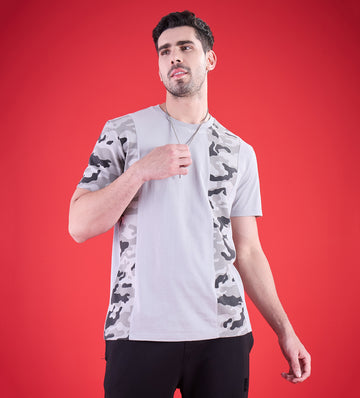 Embroidered Camo Whisper T-Shirt
