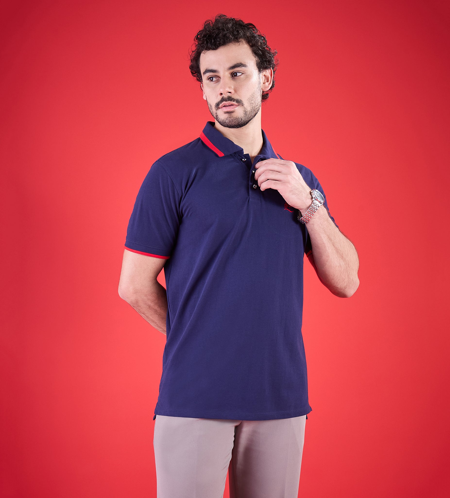 Embroidered Royale Polo T-Shirt