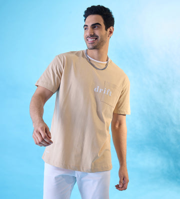 Oversized T-shirt With Patch Pocket