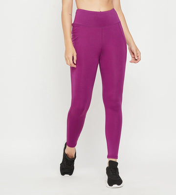 Leggings Leggings Purple High Waist Tights for Women