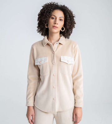 Shacket Shackets Cozy Fawn Shacket Jacket