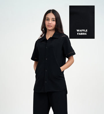 Shirts Shirts Midnight mesh shirt