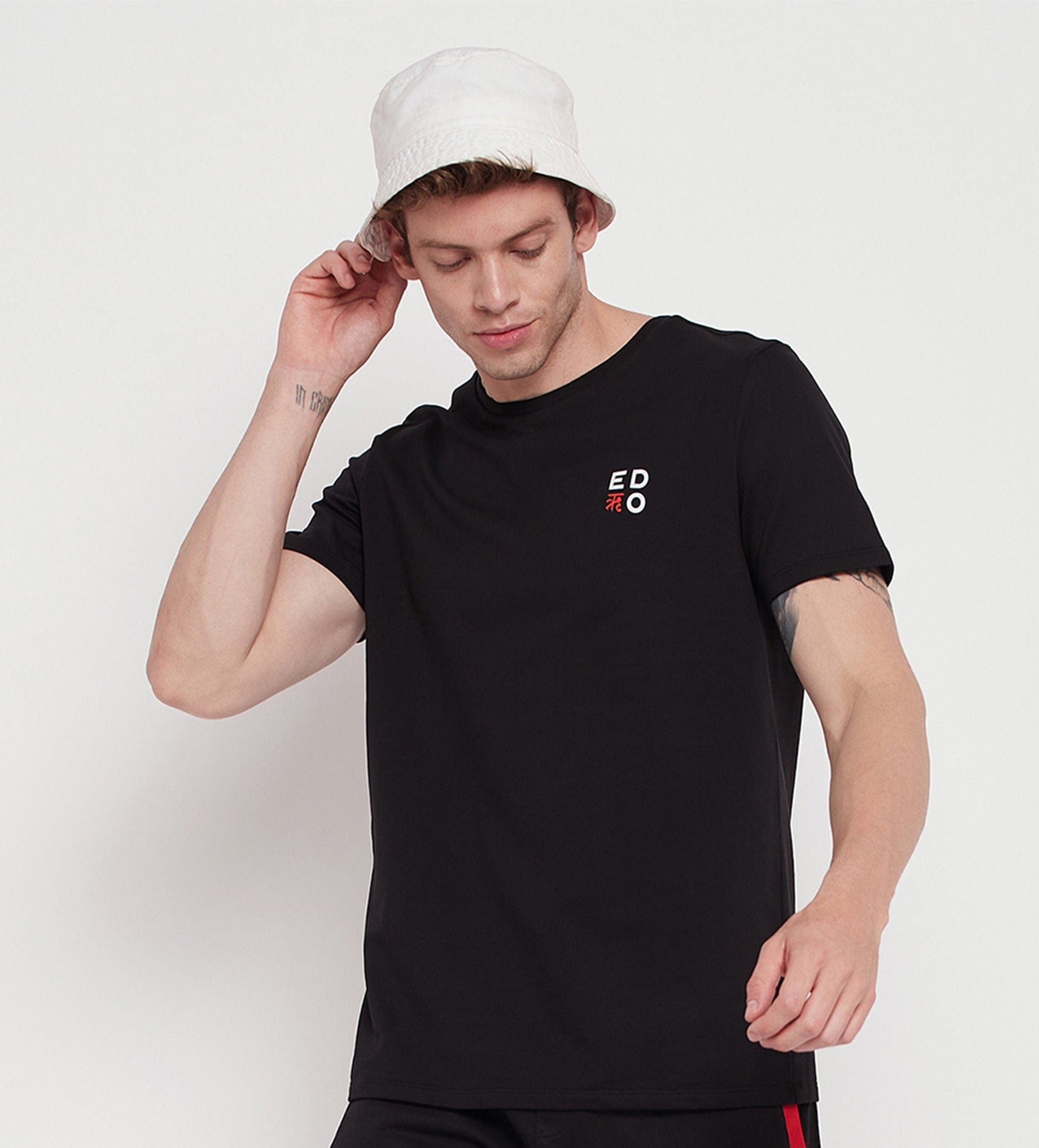 T-shirts T-Shirt Black Printed Black T-Shirt for Men