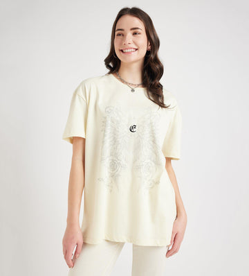 T-Shirts T-Shirt Celestial Wing Oversized Tee