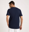 T-Shirts T-Shirt Navy Silk Symphony T-shirt For Men
