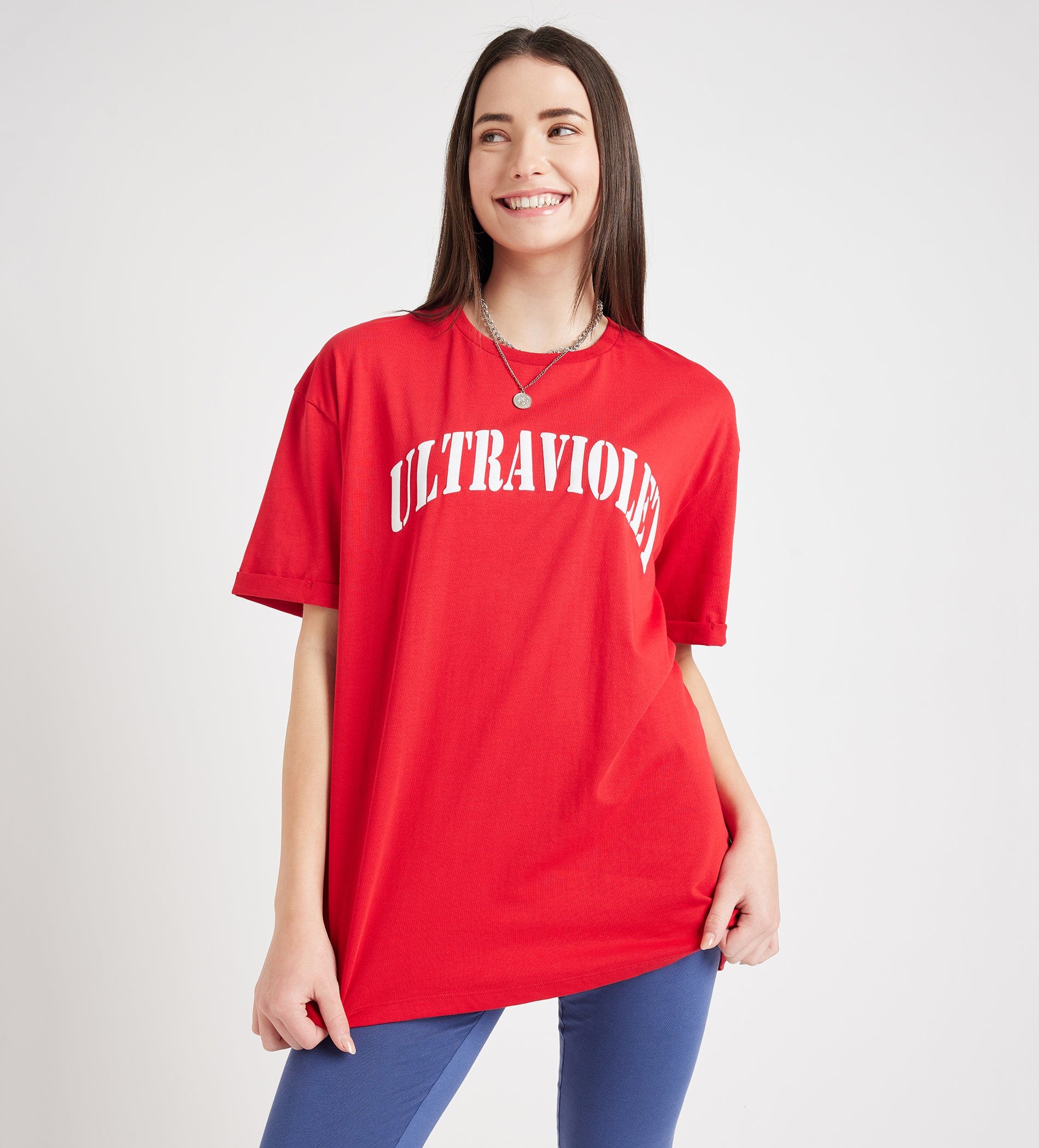 T-shirts T-Shirt Ultraviolet Oversized Tee