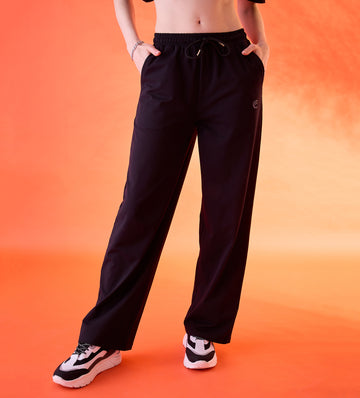 Everyday Cotton Wide Leg Trackpant