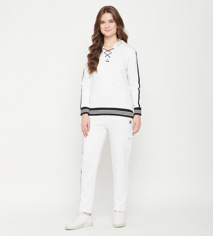 Lace Up Hoodie Tracksuit