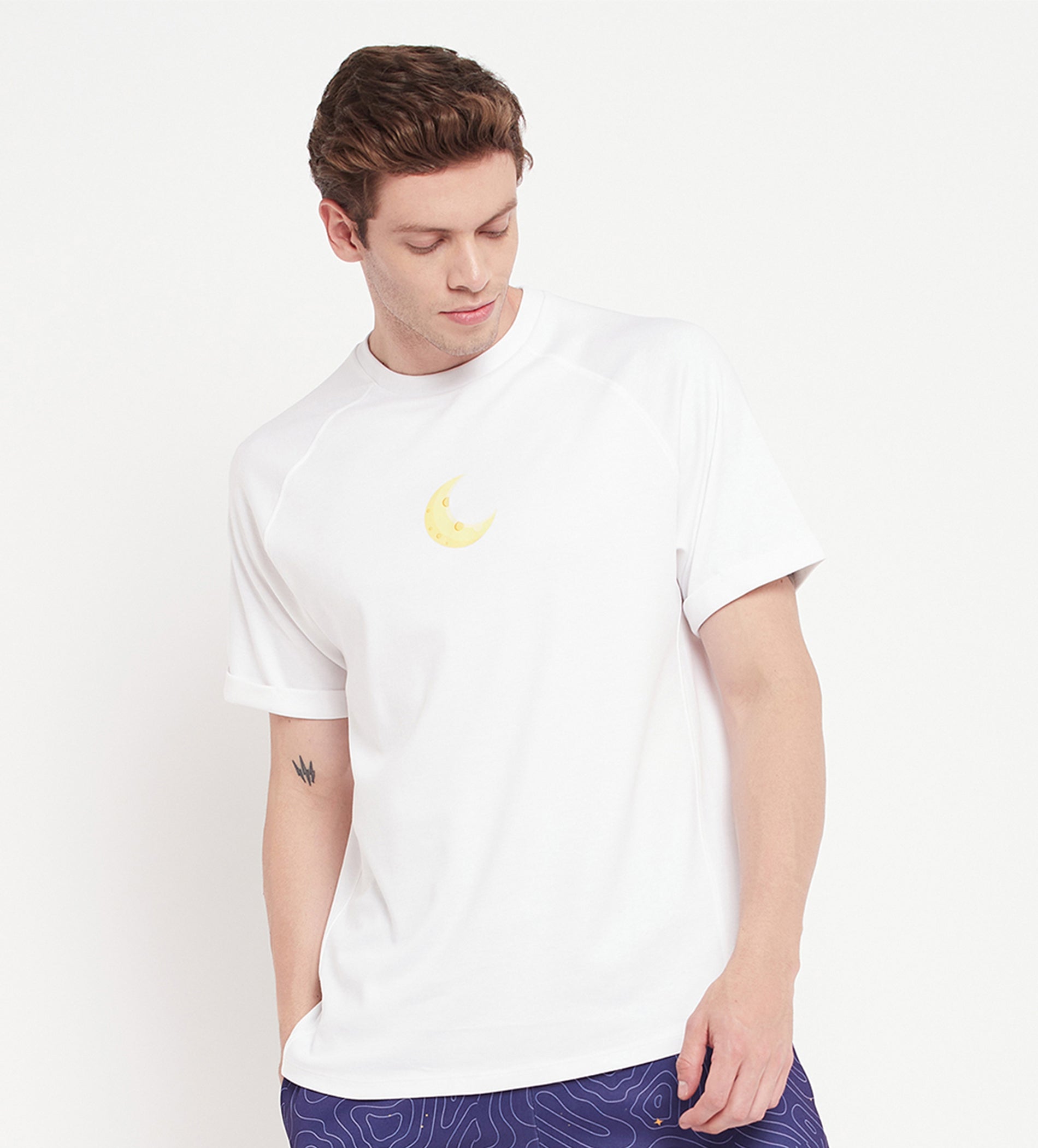 White Astronaut Regular T-shirt for Men - EDRIO