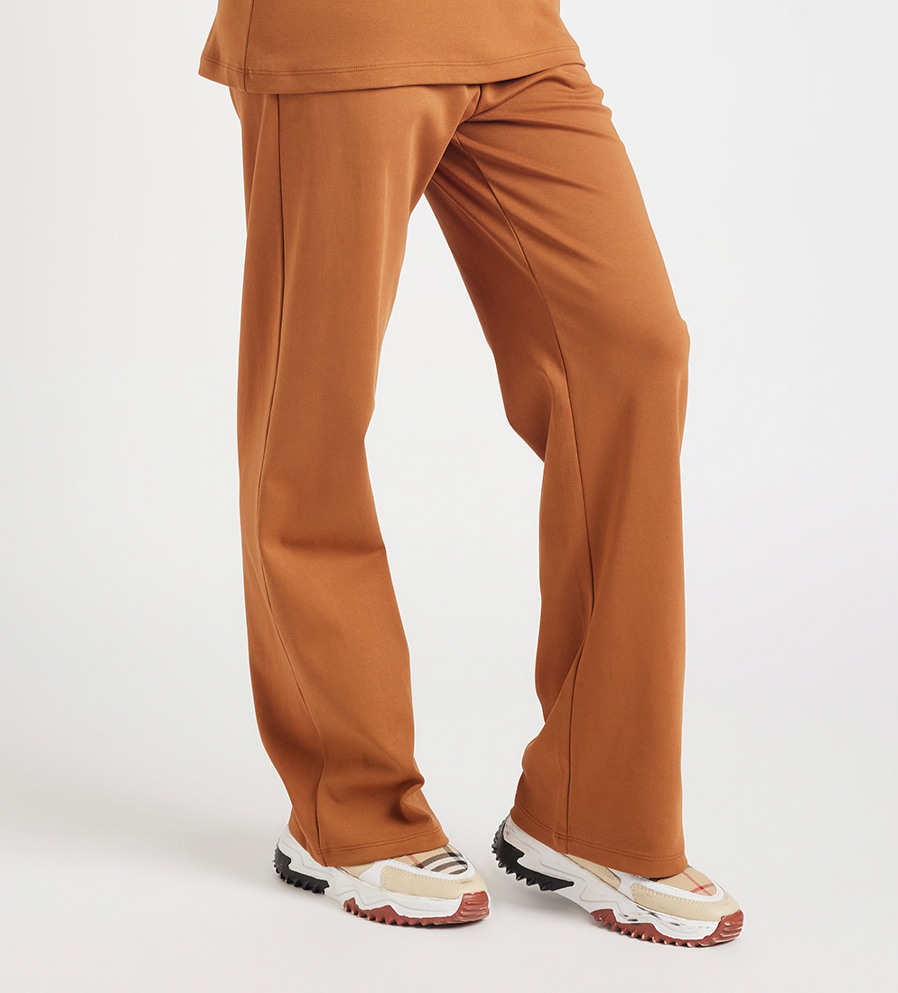 Everyday Cotton Wide Leg Trackpant