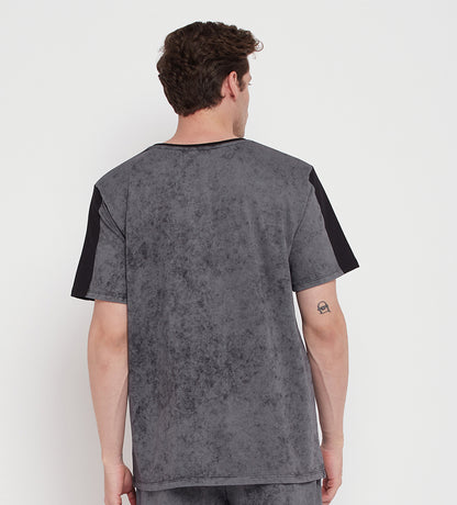 Splash Print Regular Fit T-Shirt