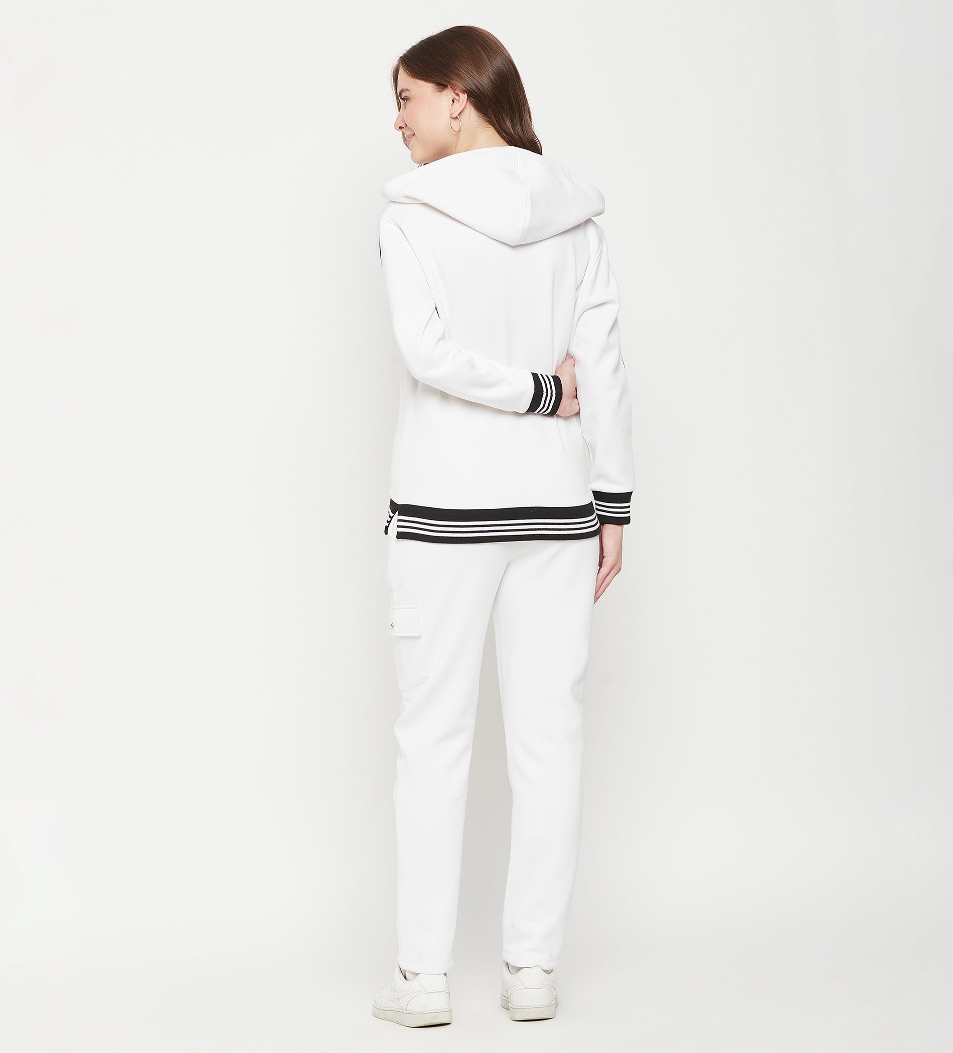 Lace Up Hoodie Tracksuit