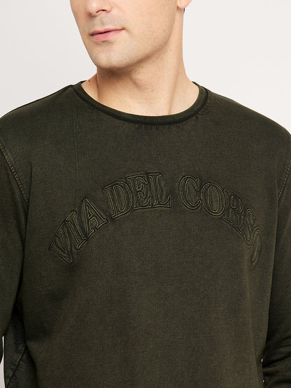 Retro Embroidery Sweatshirt