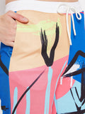 Multicolor Graffiti Art Regular Pant for Women - EDRIO