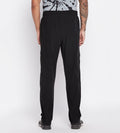 Cargos Cargos Black Comfy Cargo Pants for Men