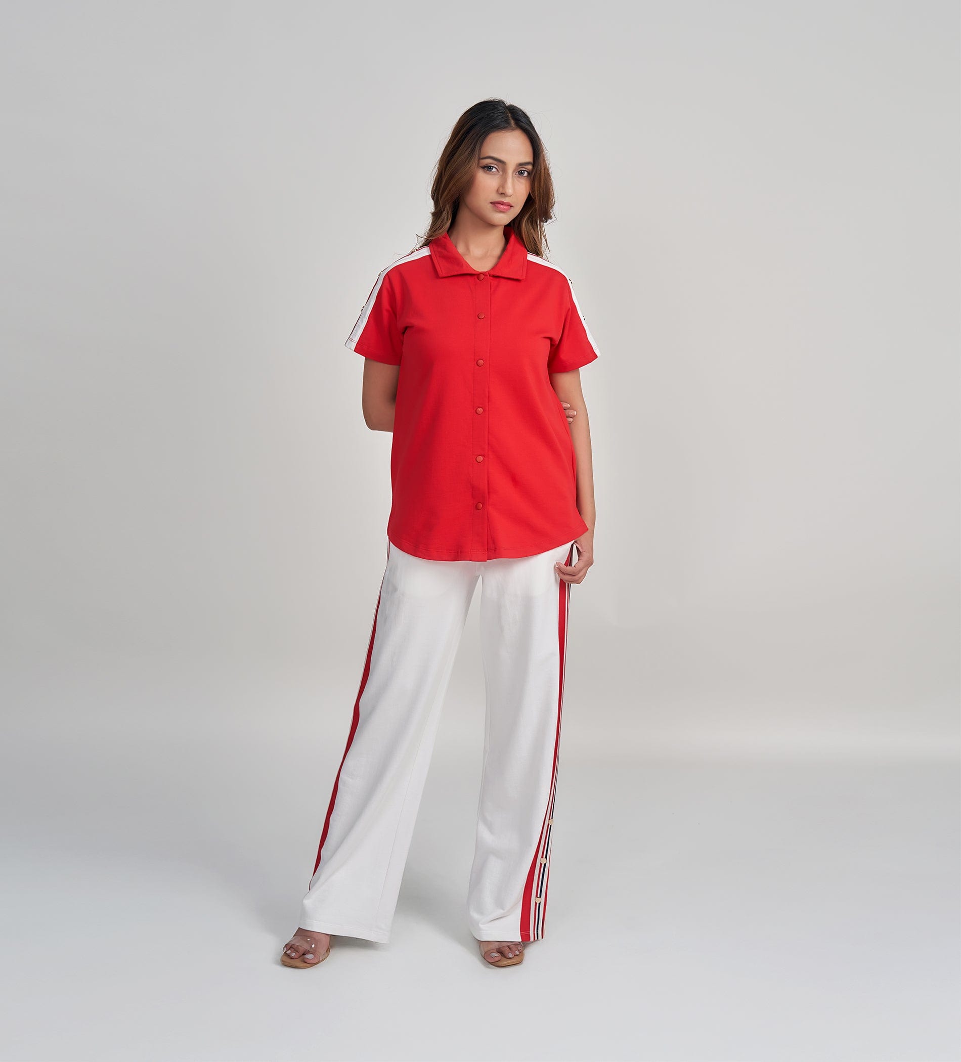 Co-ords Co-Ords Luxe Golden button Co-ord