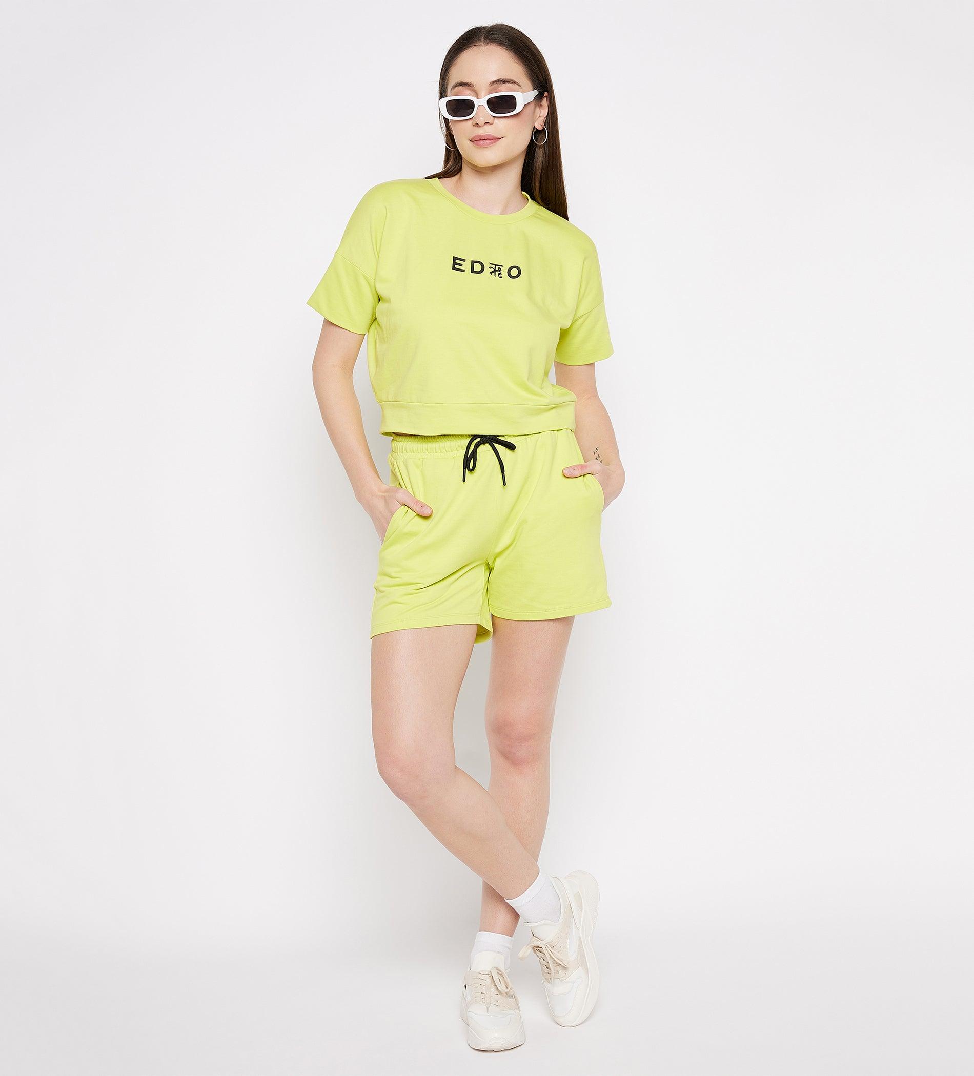 Co-ords Co-Ords Neon Victory Regular Co-Ord Set for Women