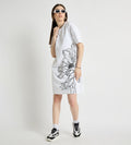 Dresses Printed Dress Easy Going Flock Print Tshirt Dress