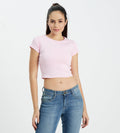 Edrio India Top Women Pink Must Have Crop Top