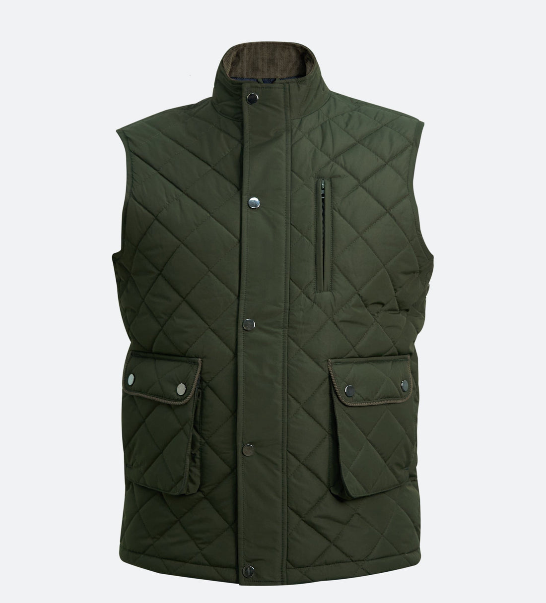 Half sleeves Jacket Gilet Cargo Flex Quilted Black Gilet