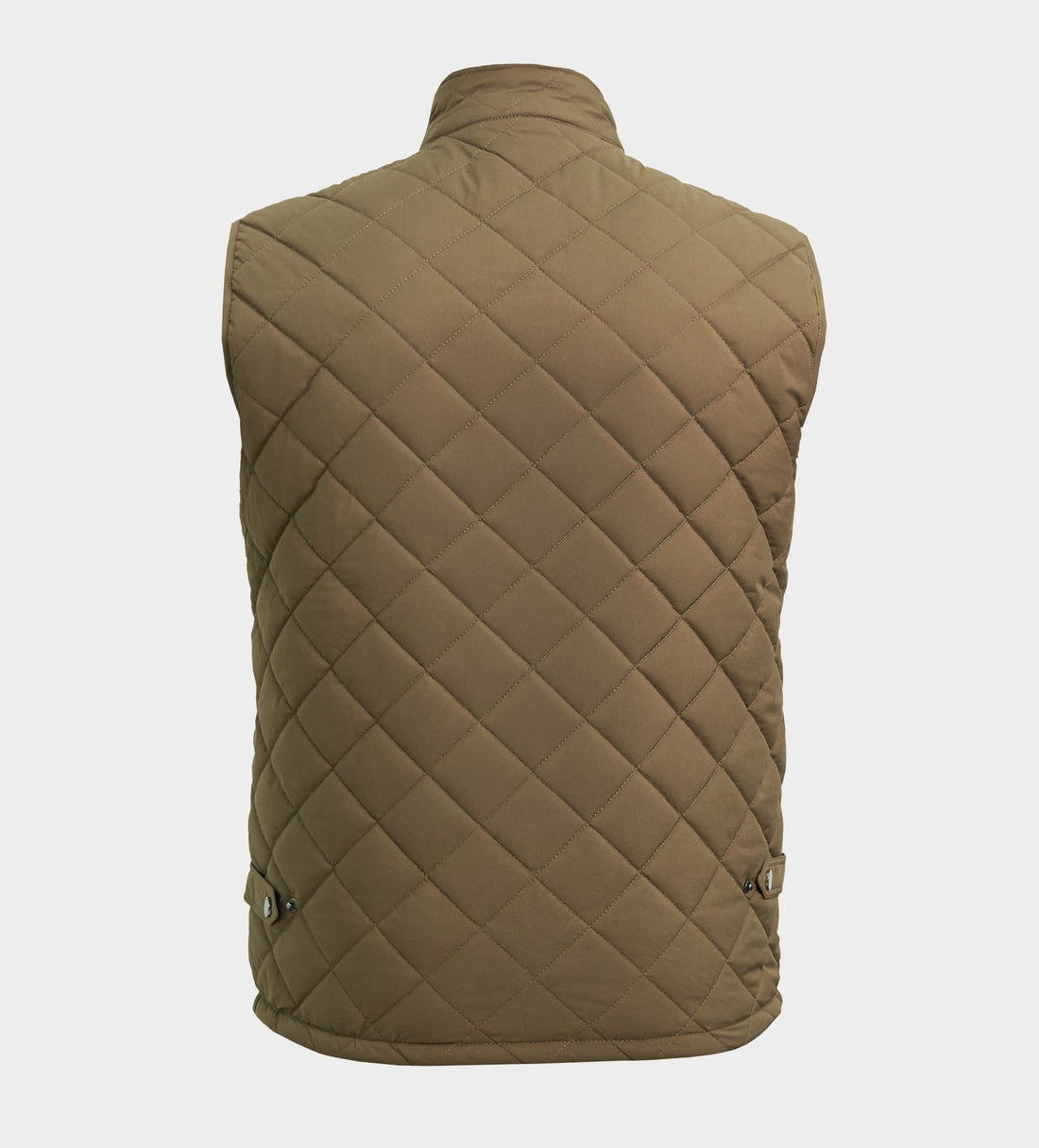 Half sleeves Jacket Gilet Cargo Flex Quilted Khaki Gilet