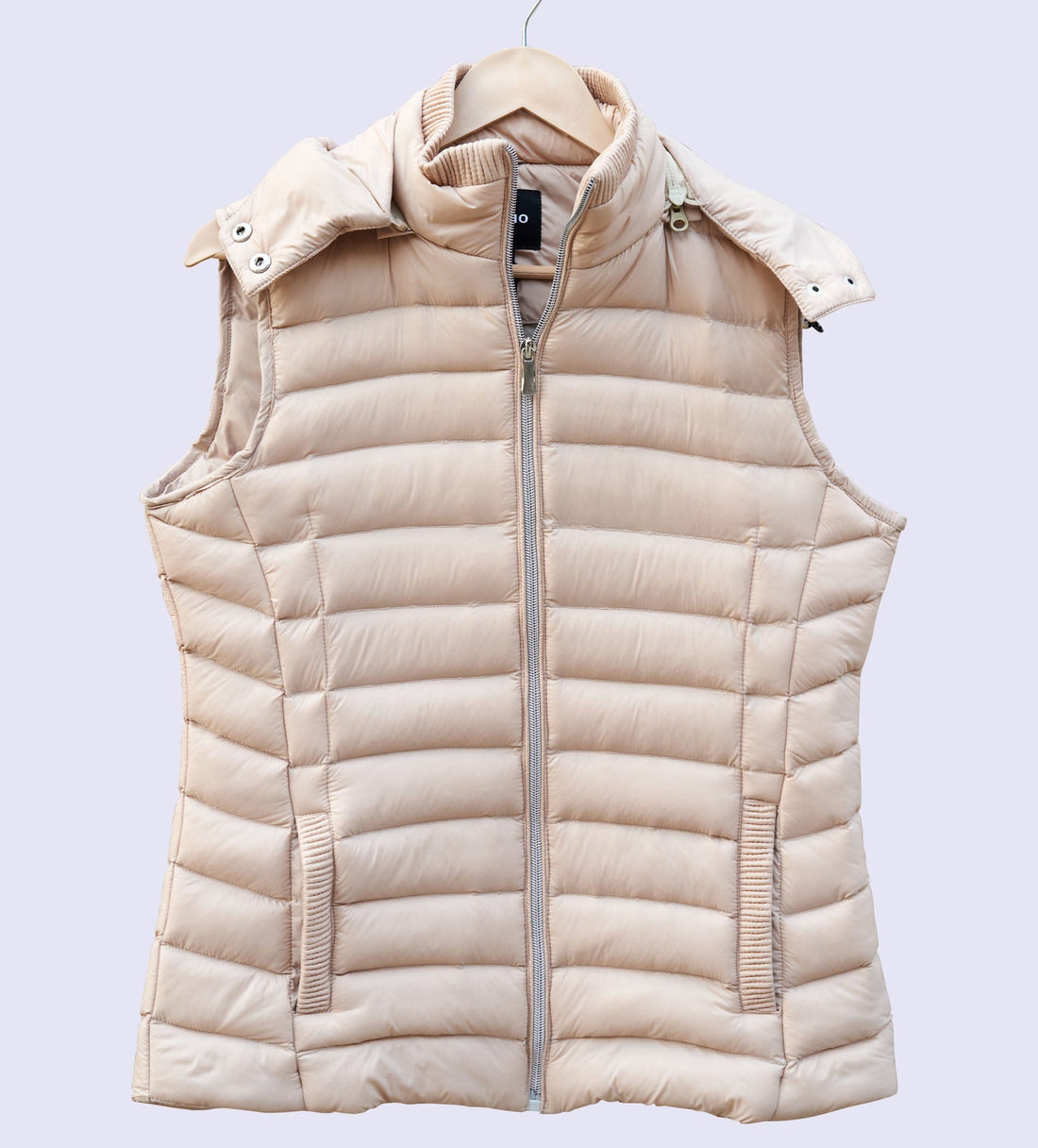 Half sleeves Jacket Gilet Sleek Sleeveless Fawn Down Puffer