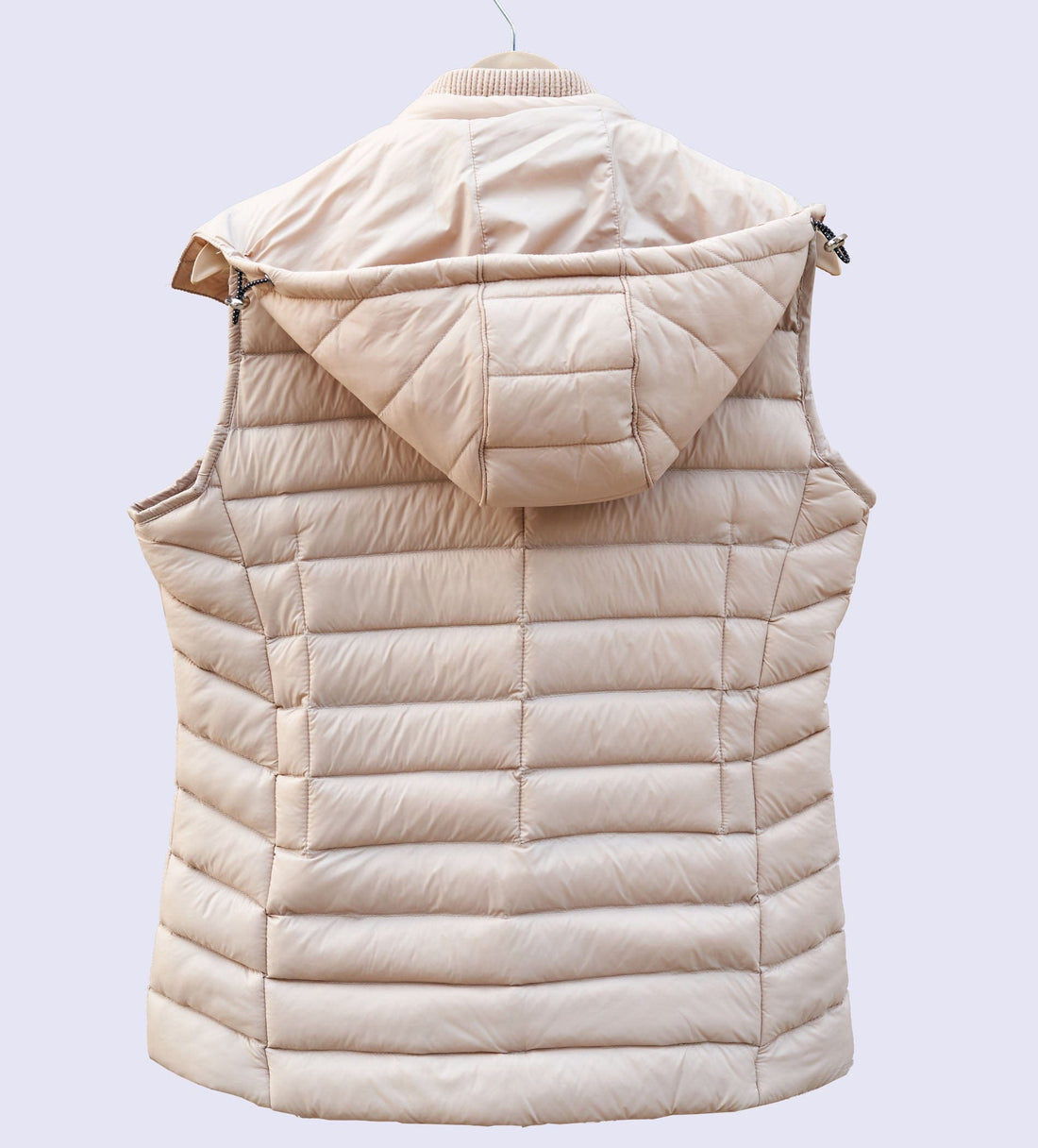 Half sleeves Jacket Gilet Sleek Sleeveless Fawn Down Puffer