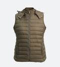 Half sleeves Jacket Gilet Sleek Sleeveless Mouse Down Puffer