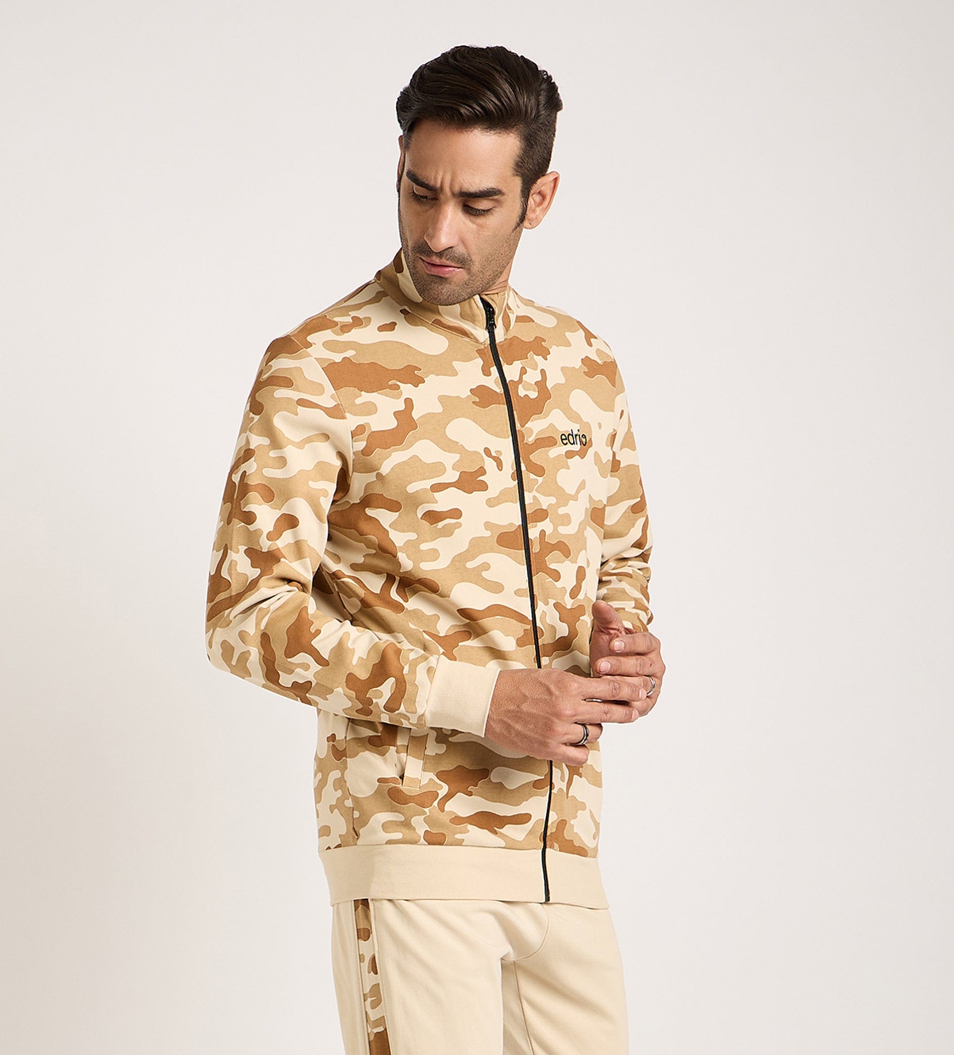 Jackets Jacket Beige Camo Edition Jacket For Men