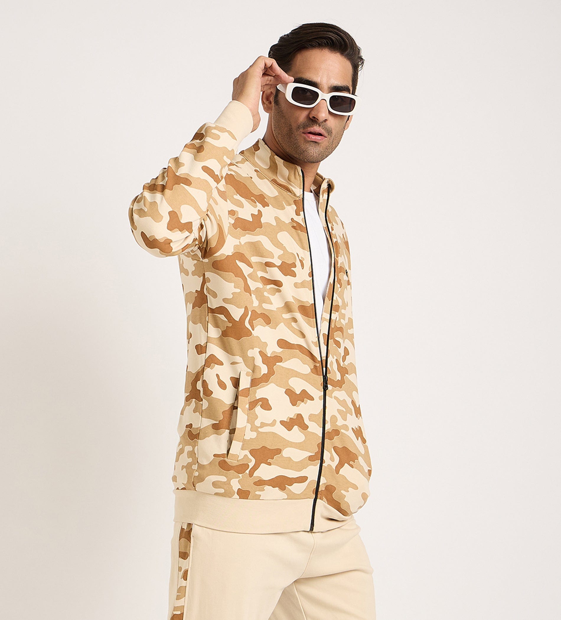 Jackets Jacket Beige Camo Edition Jacket For Men