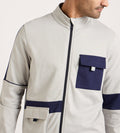 Jackets Jacket Grey Fusion Jacket For Men