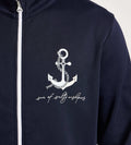 Jackets Jacket Navy Blue Nautical Anchor Jacket For Men