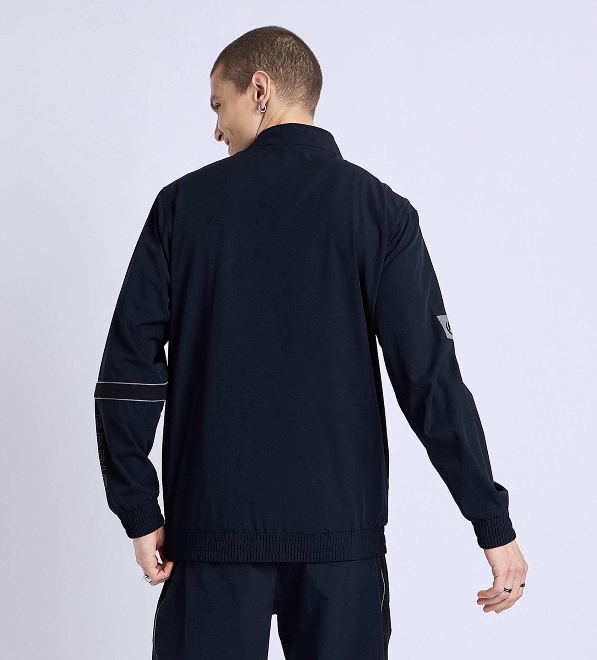 Jackets Jacket Reflector Flair Navy Jacket For Men