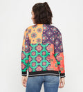 Jackets Reversible Jacket Multicolor Printed Reversible Jacket for Women