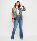 Jackets Reversible Jacket Multicolor Printed Reversible Jacket for Women