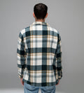 Jackets Shacket Fur-Layered Check Comfort shacket