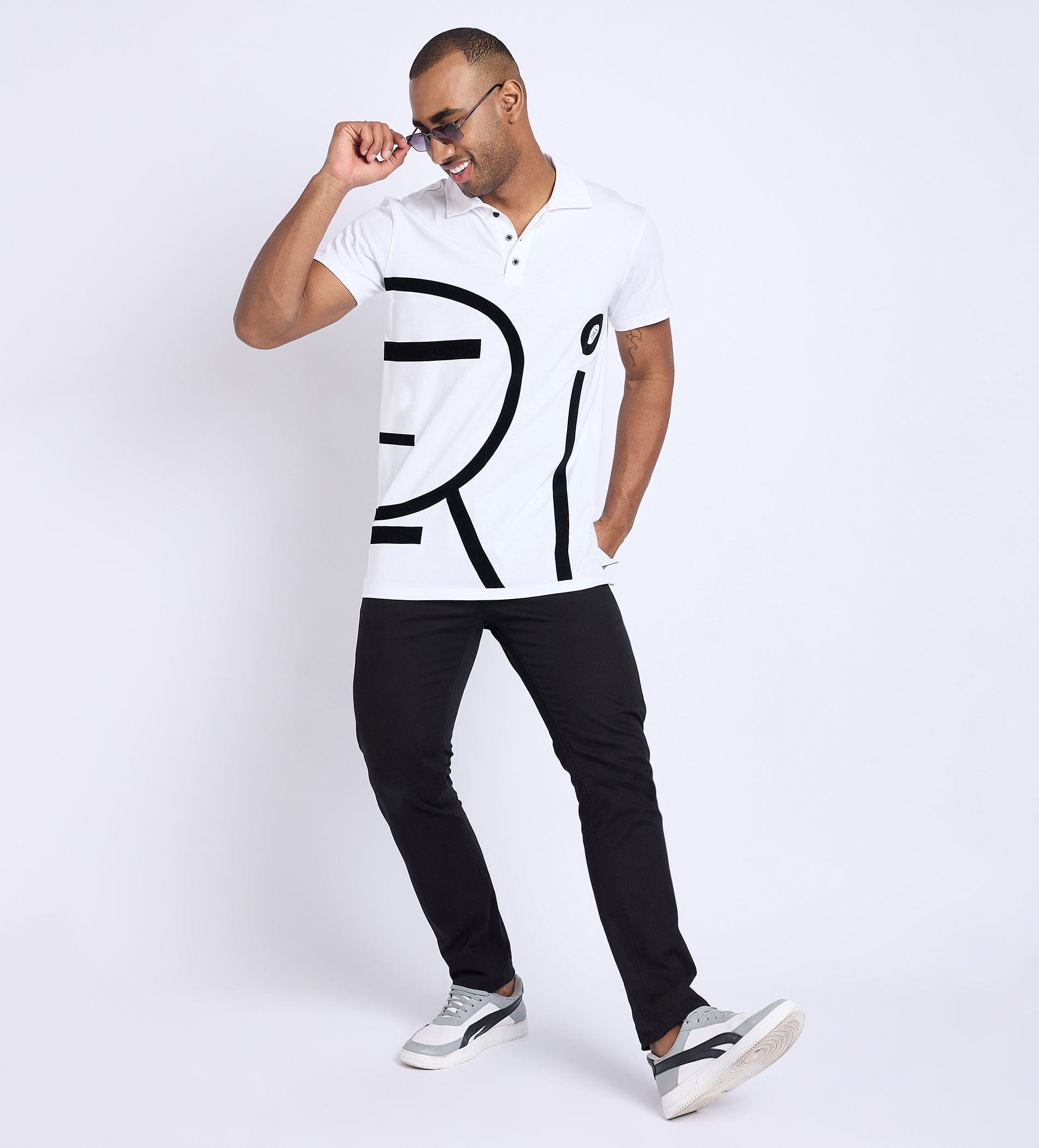 Polos Polo T-Shirt Abstract Edrio Polo T-Shirt