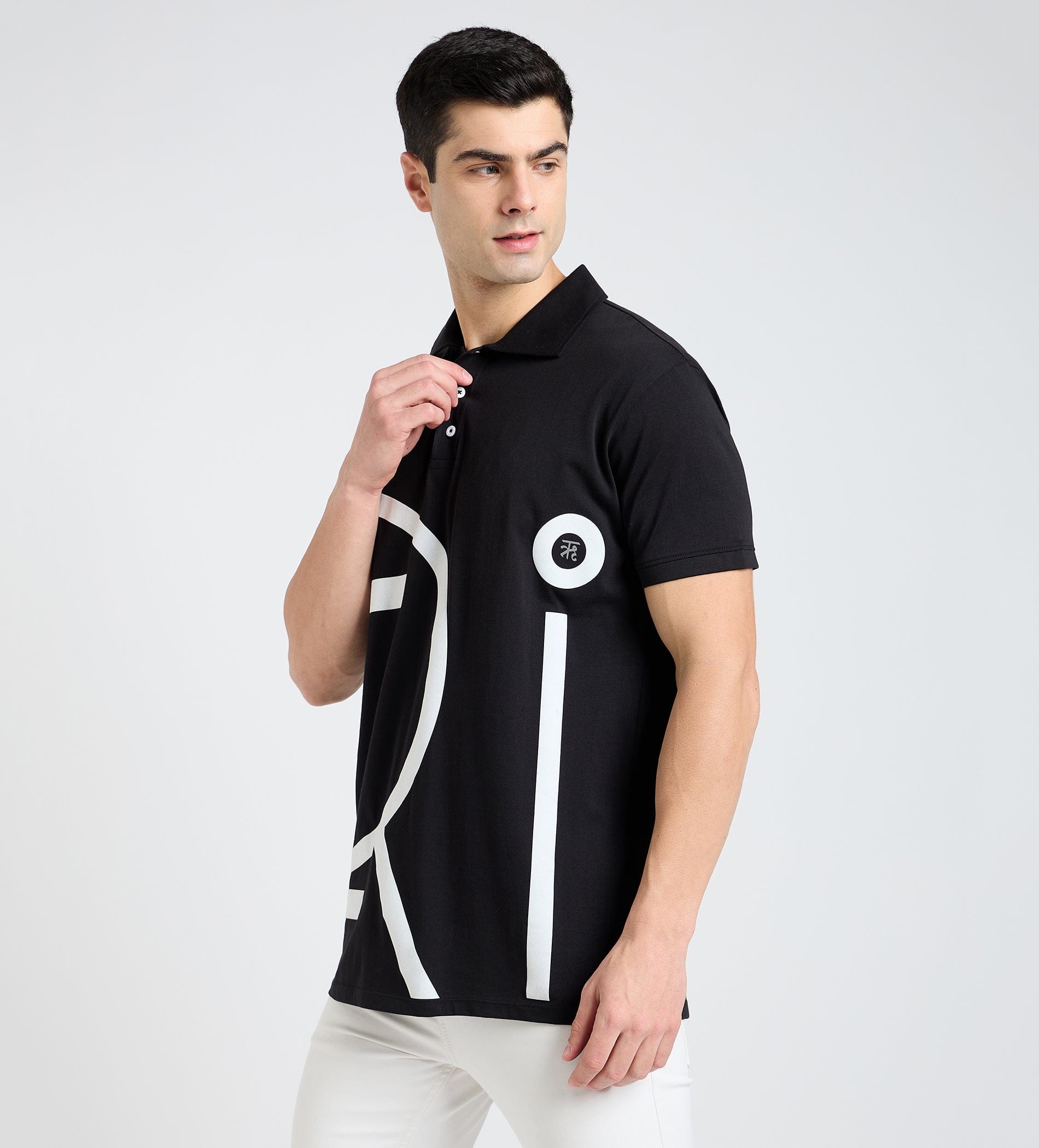 Polos Polo T-Shirt Abstract Edrio Polo T-Shirt