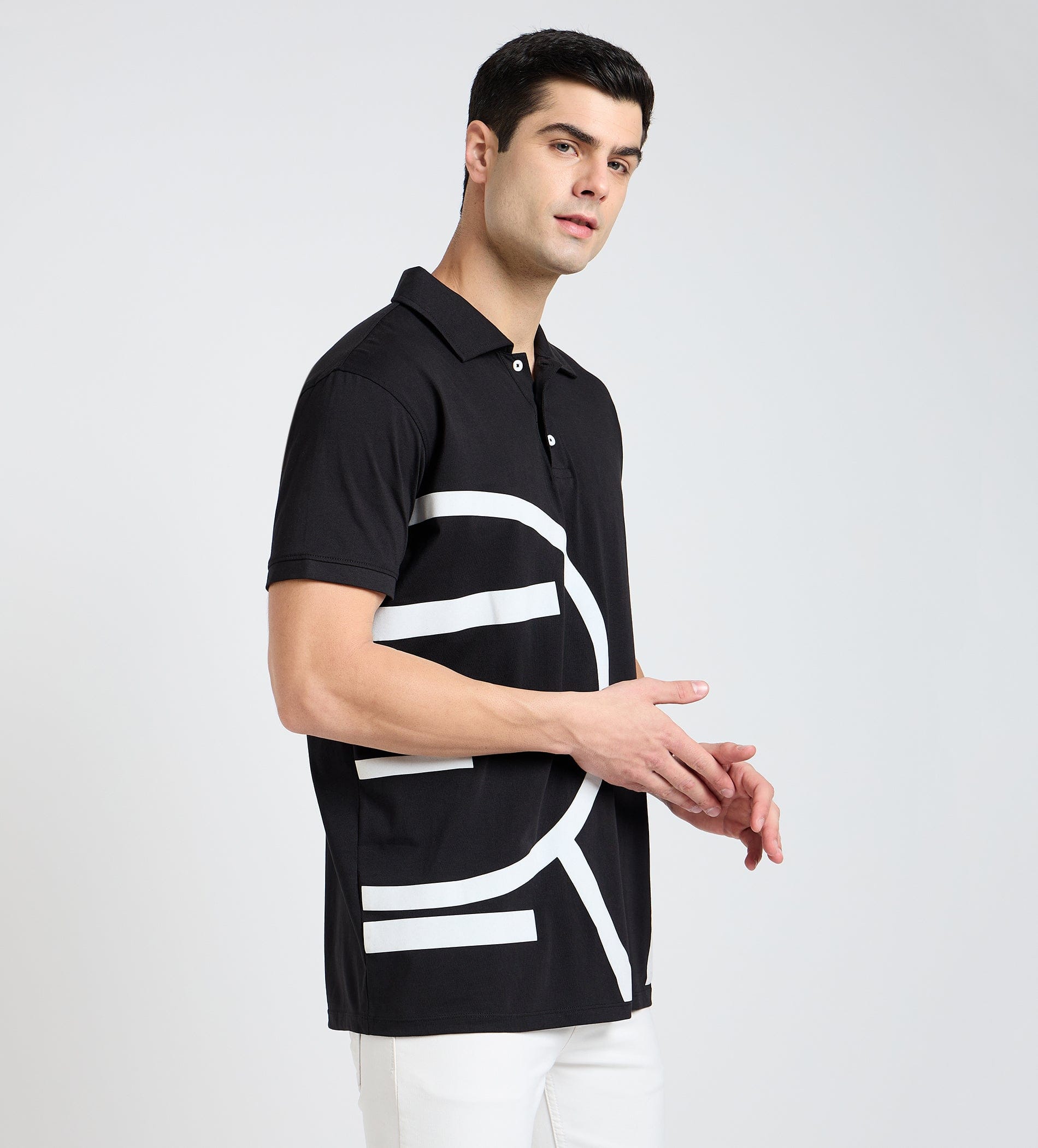 Polos Polo T-Shirt Abstract Edrio Polo T-Shirt