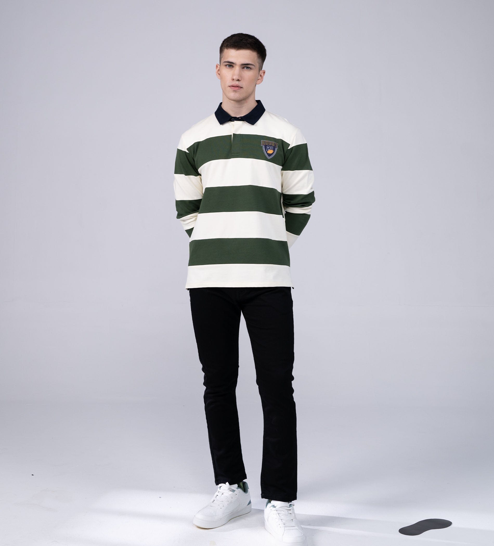 Polos Polo T-Shirt Classic Stripe Rugby polo T-shirt