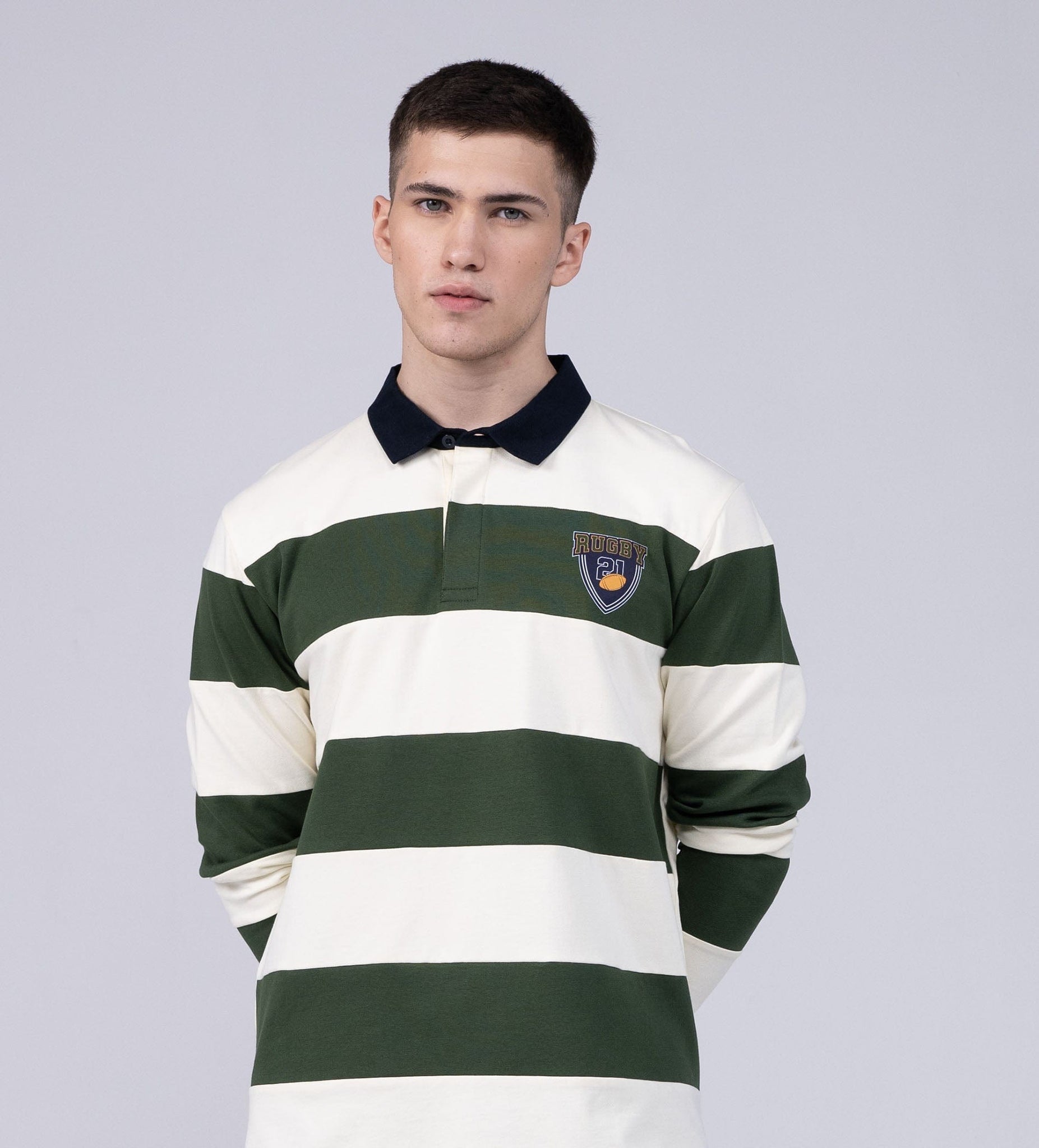 Polos Polo T-Shirt Classic Stripe Rugby polo T-shirt