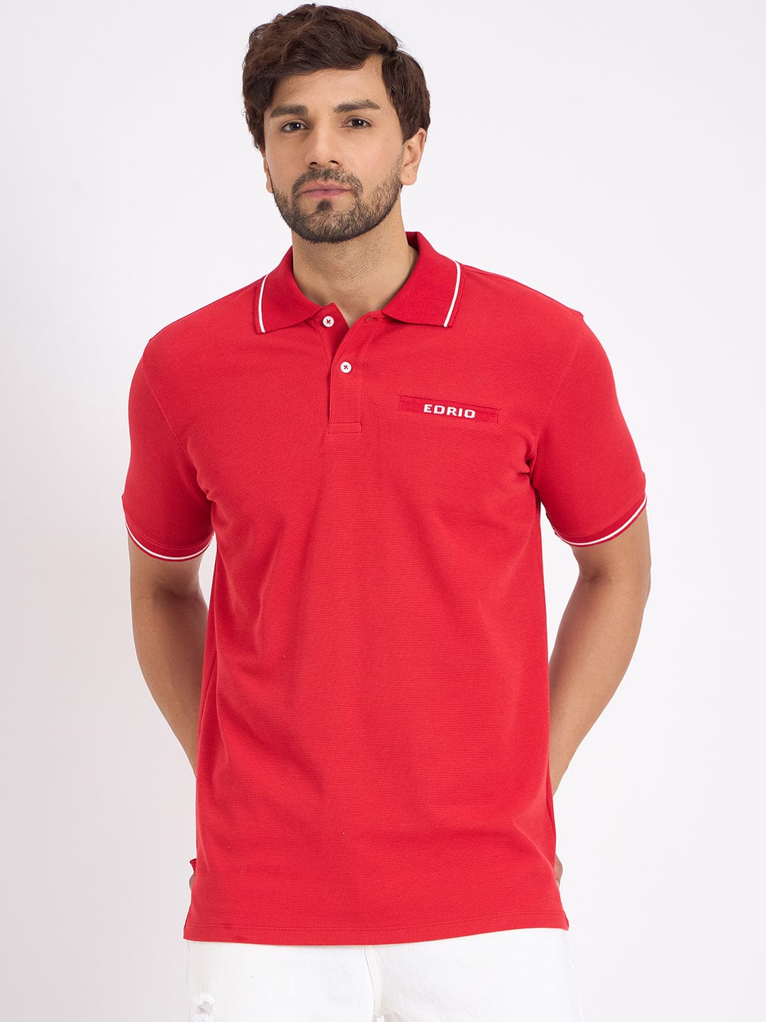 Polos Polo T-Shirt Comfort Waffle Polo T-Shirt