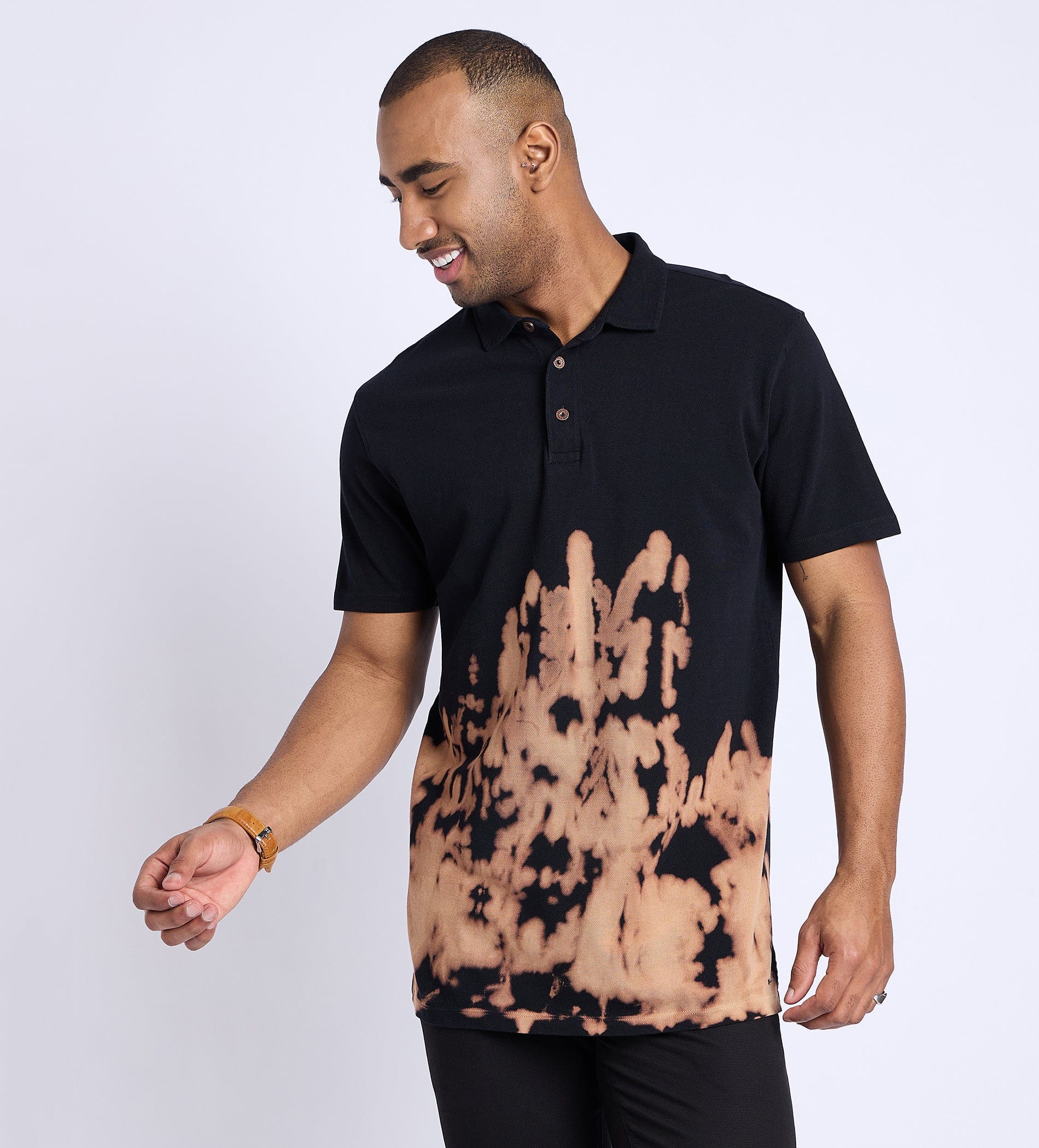 Polos Polo T-Shirt Copper Essence Bleach Polo T-Shirt