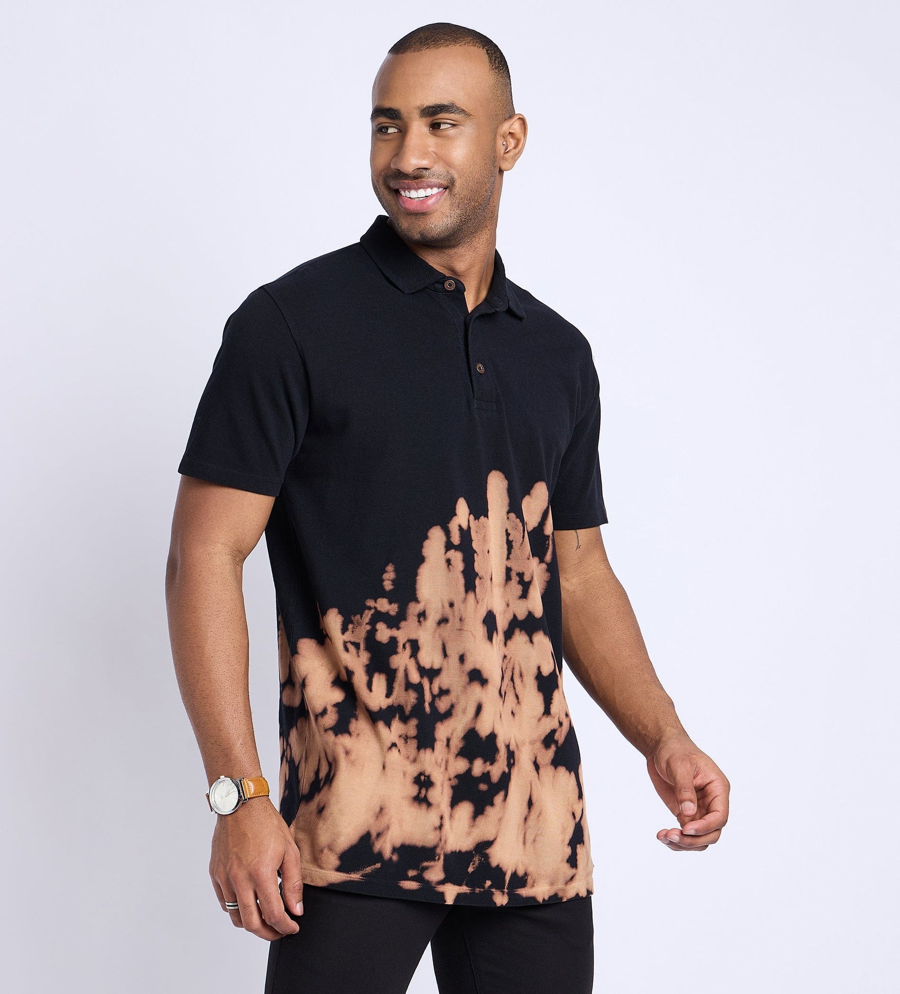 Polos Polo T-Shirt Copper Essence Bleach Polo T-Shirt