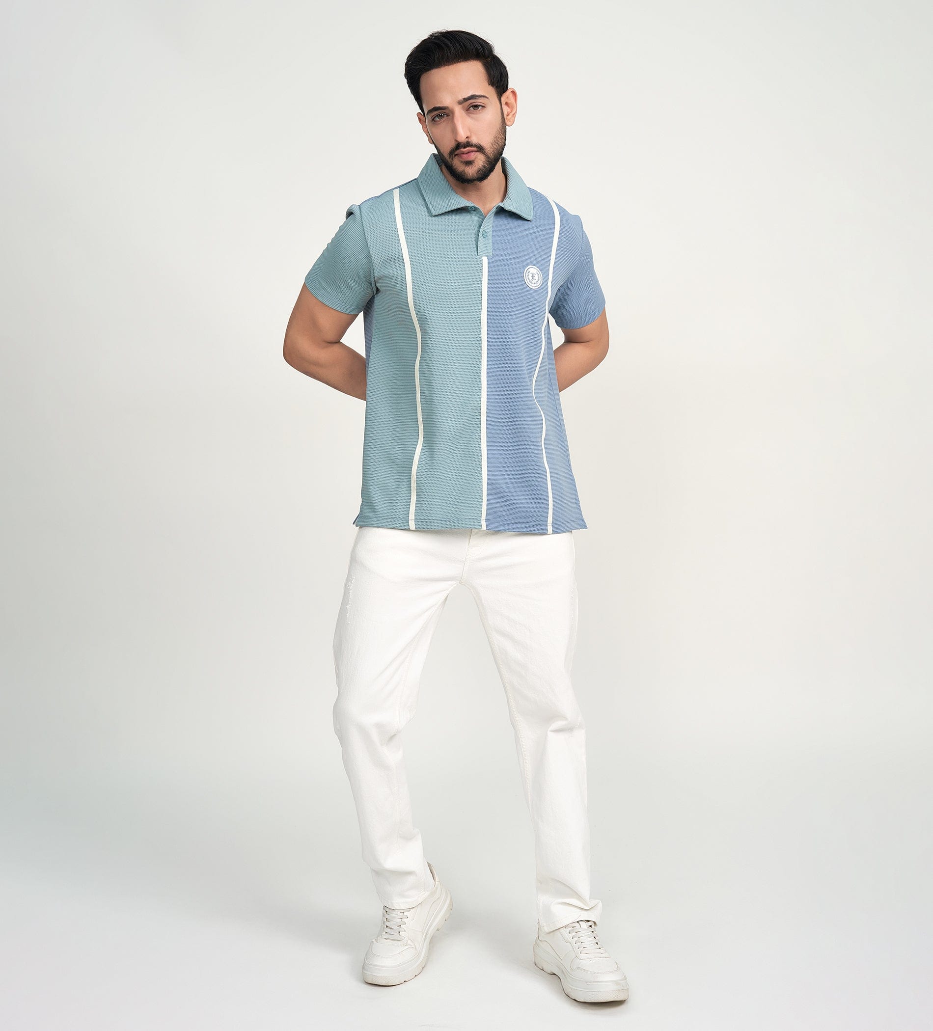 Polos Polo T-Shirt Dual Tone Elevate Polo