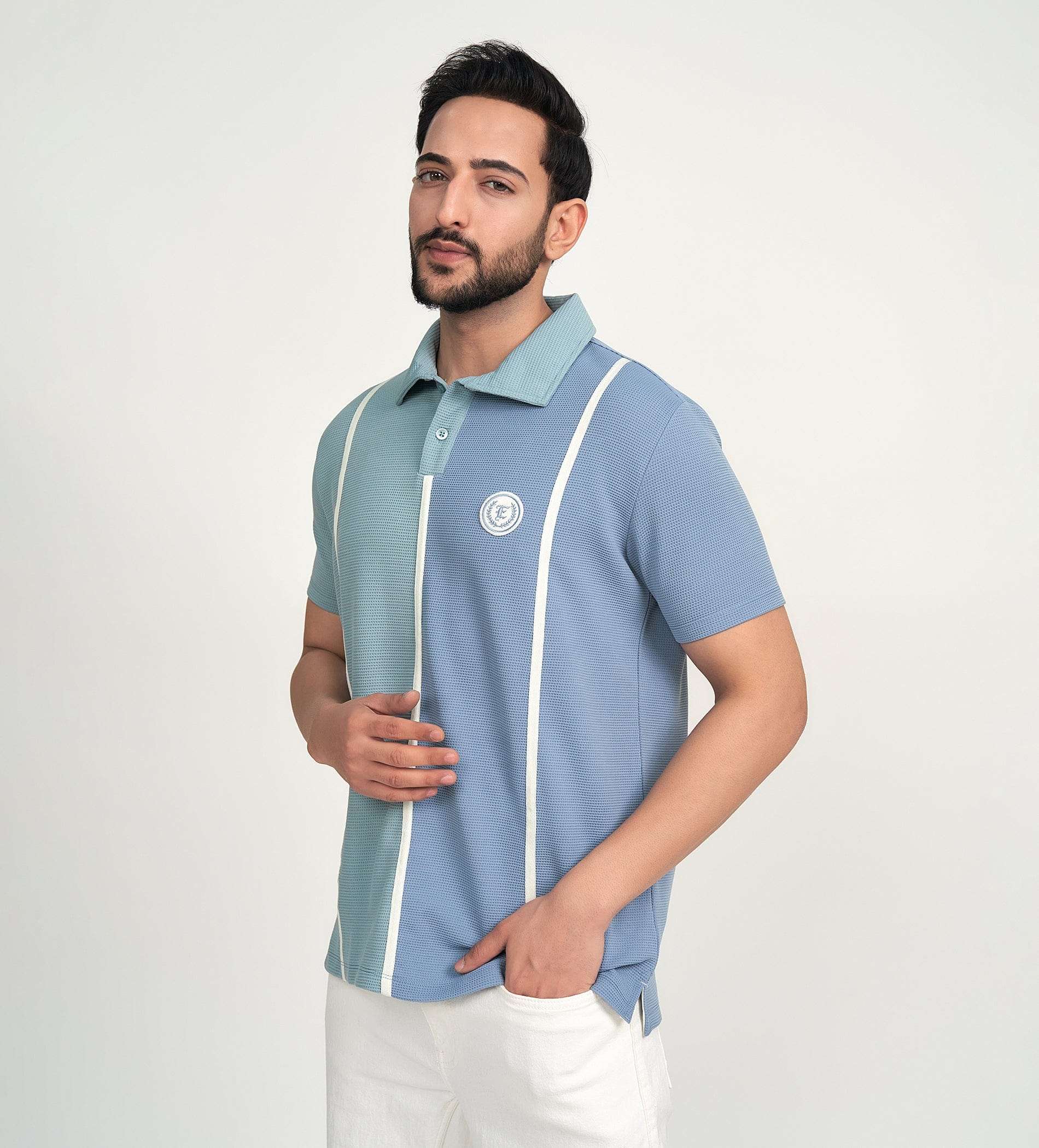 Polos Polo T-Shirt Dual Tone Elevate Polo