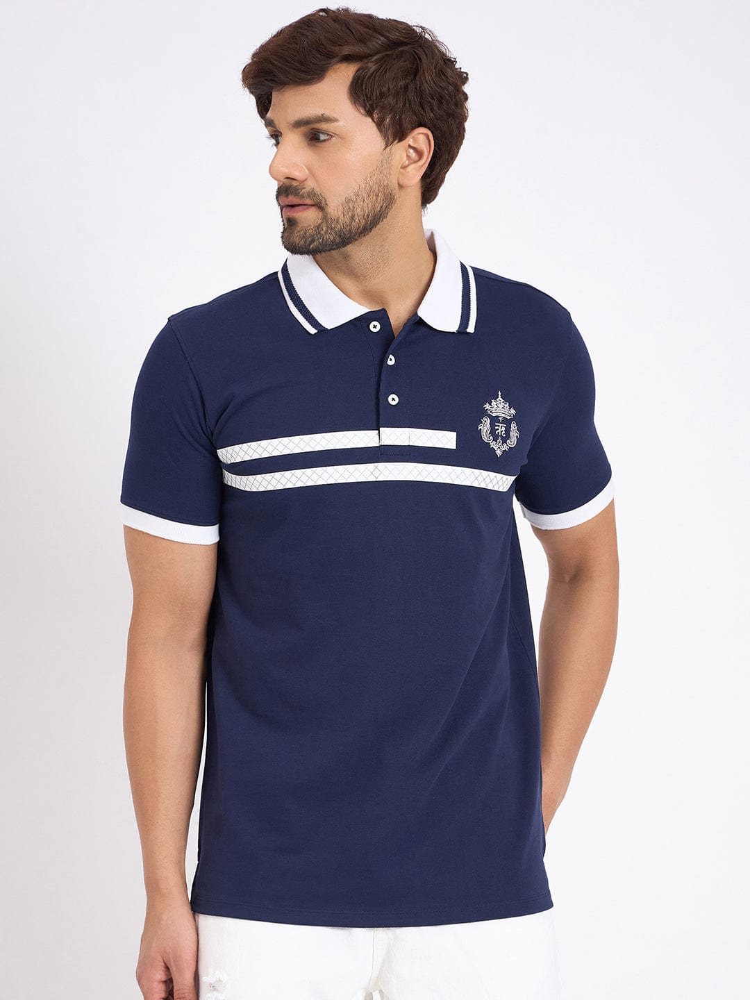 Polos Polo T-Shirt Embroidered Crested Polo T-Shirt