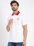 Polos Polo T-Shirt Embroidered Waffle Polo T-shirt