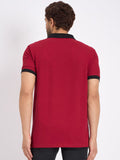 Polos Polo T-Shirt Maroon Polo T-Shirt For Men