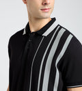 Polos Polo T-Shirt Monochrome Striper Polo T-Shirt